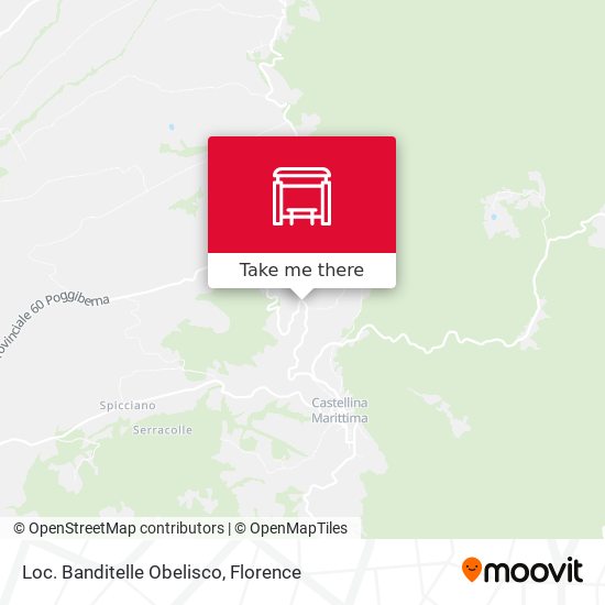 Loc. Banditelle Obelisco map