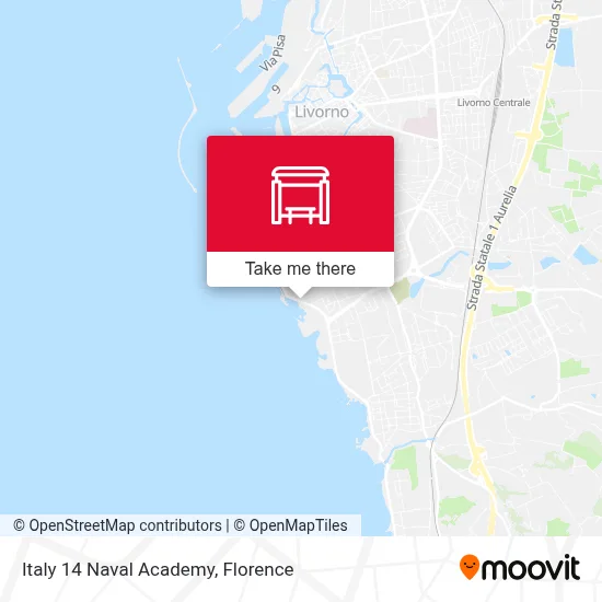 Italy 14 Naval Academy map