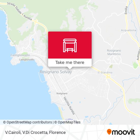 V.Cairoli, V.Di Crocetta map