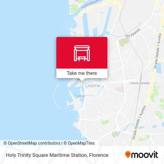 Holy Trinity Square Maritime Station map