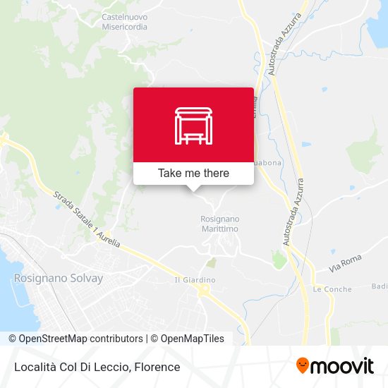 Località Col Di Leccio map