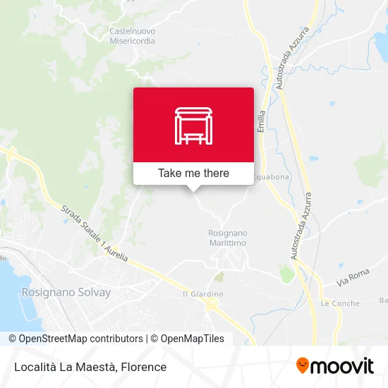 Località La Maestà map