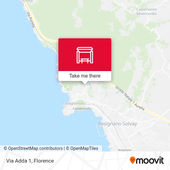 Via Adda 1 map