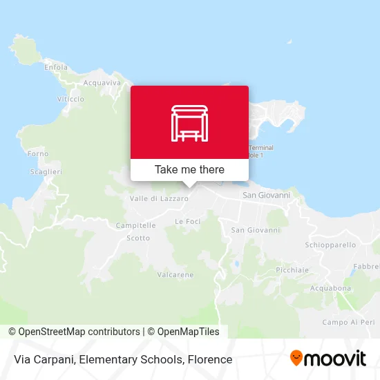 Via Carpani, Elementary Schools map