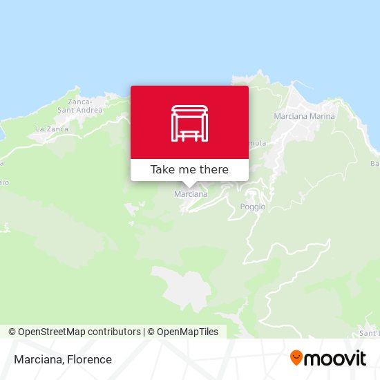 Marciana map