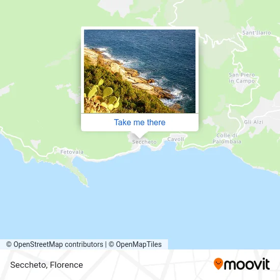 Seccheto map