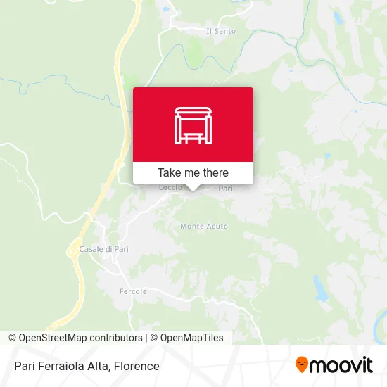 Pari Ferraiola Alta map