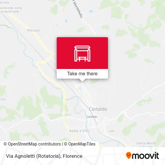 Via Agnoletti (Rotatoria) map