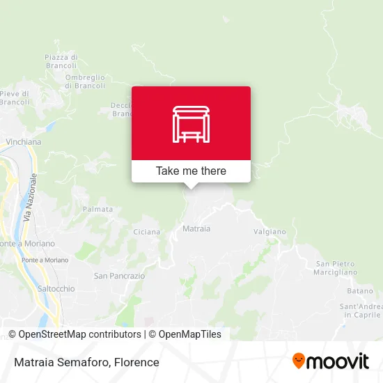 Matraia Semaforo map