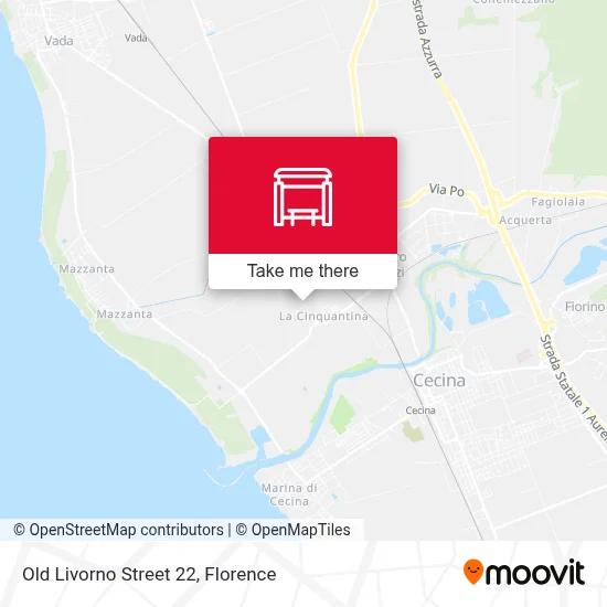 Old Livorno Street 22 map