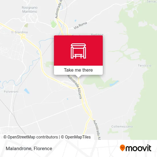 Malandrone map