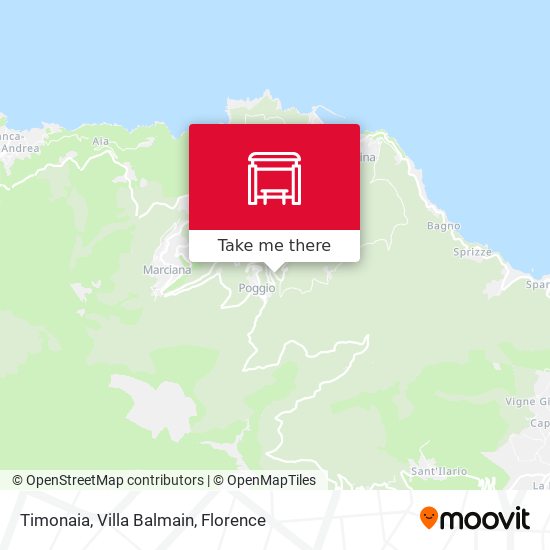 Timonaia, Villa Balmain map