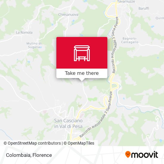 Colombaia map