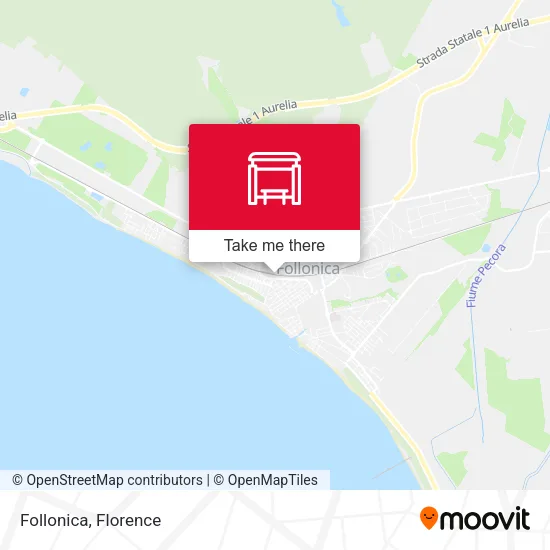 Follonica map