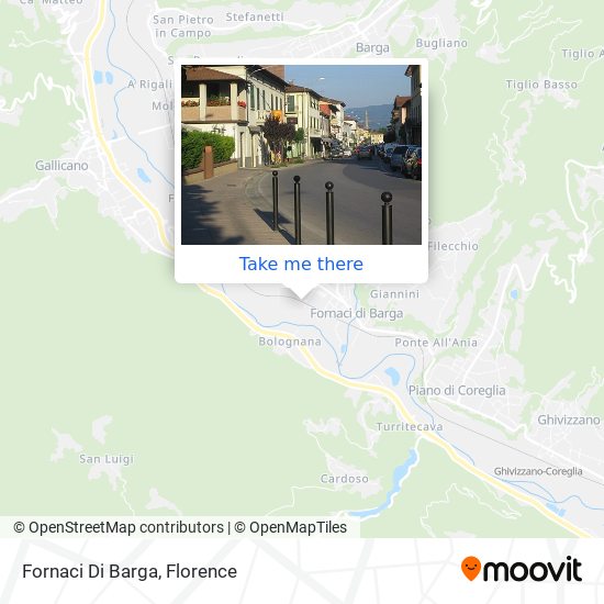 Fornaci Di Barga map