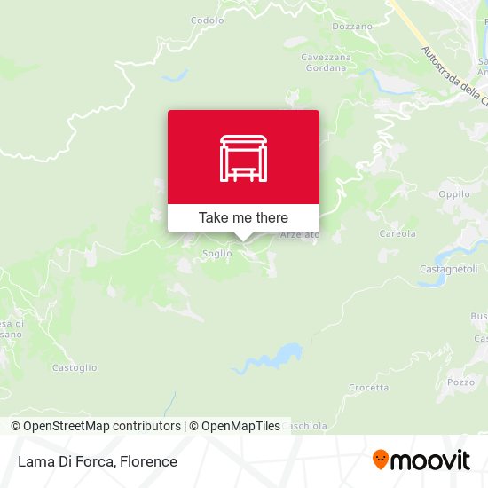 Lama Di Forca map