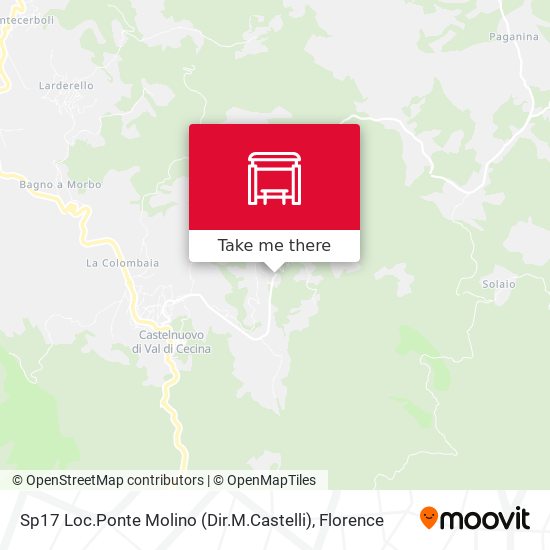 Sp17 Loc.Ponte Molino (Dir.M.Castelli) map