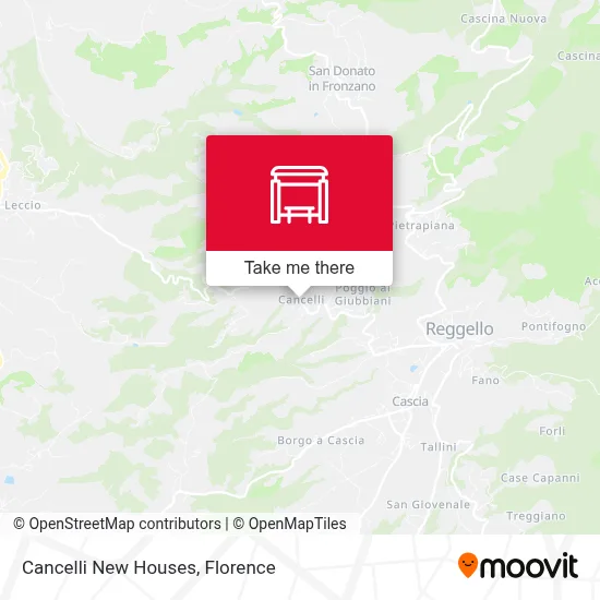Cancelli New Houses map