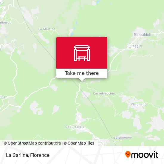 La Carlina map