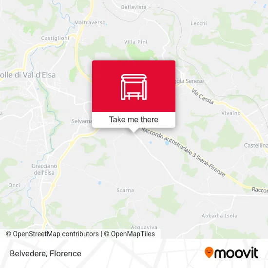 Belvedere map