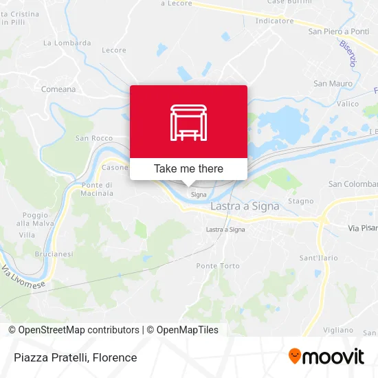 Piazza Pratelli map