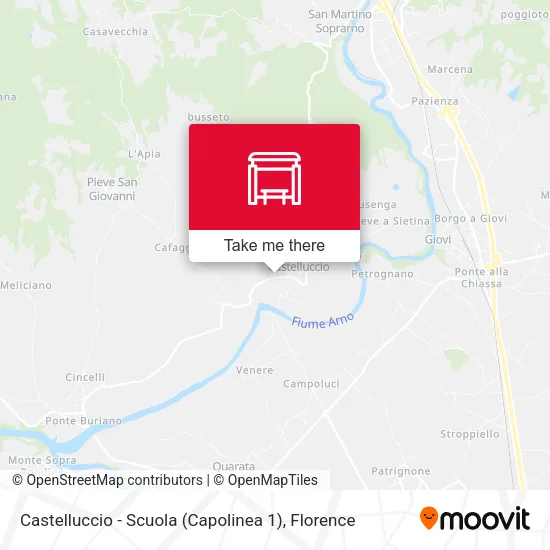 Castelluccio - Scuola (Capolinea 1) map