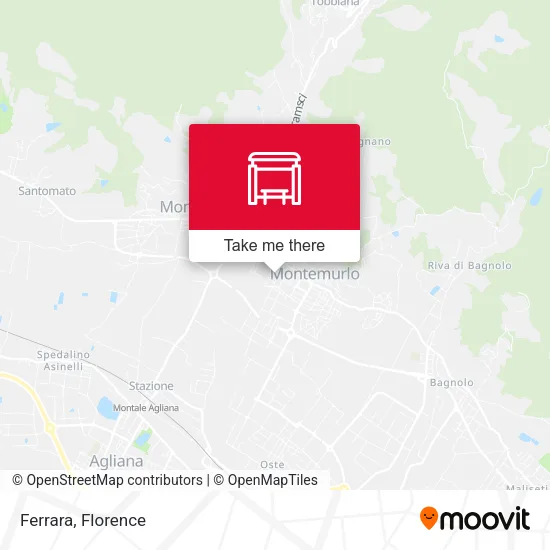 Ferrara map