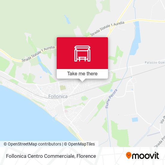 Follonica Centro Commerciale map