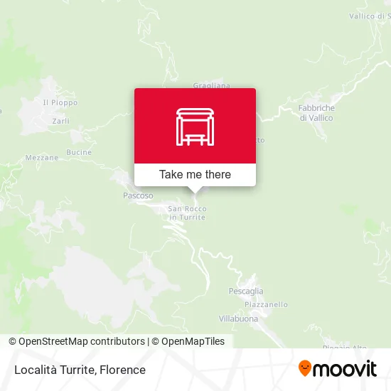 Località Turrite map