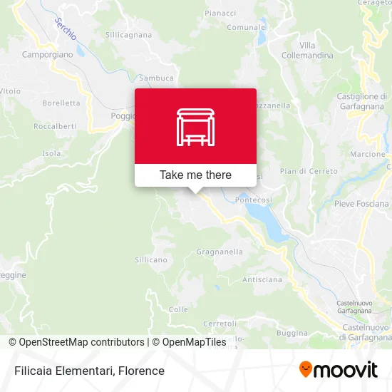 Filicaia Elementary School map