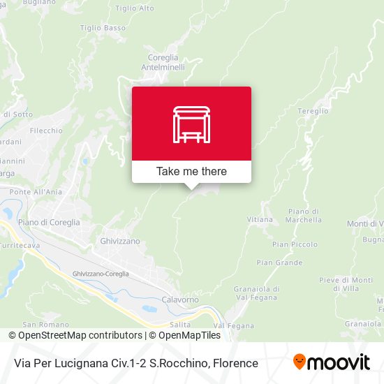 Via Per Lucignana Civ.1-2 S.Rocchino map