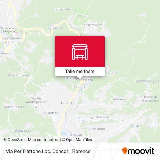 Via Per Fiattone Loc. Concori map