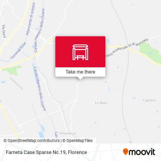 Farneta Case Sparse Nc.19 map