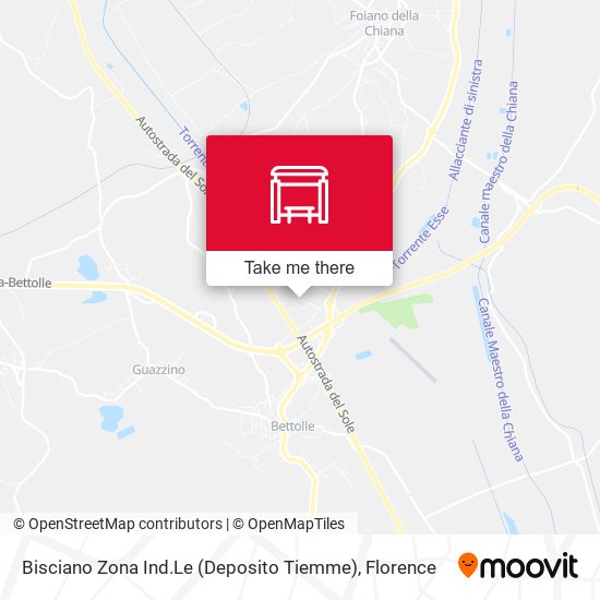 Bisciano Zona Ind.Le (Deposito Tiemme) map