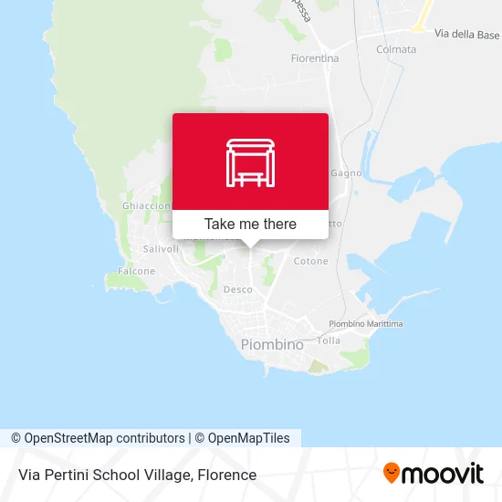 Via Pertini School Village map