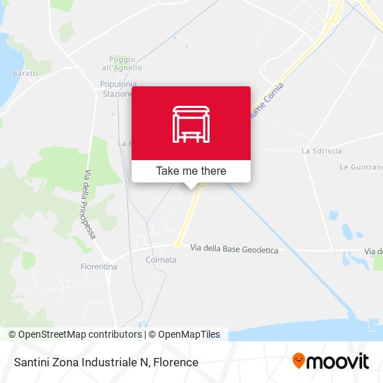 Santini Zona Industriale N map