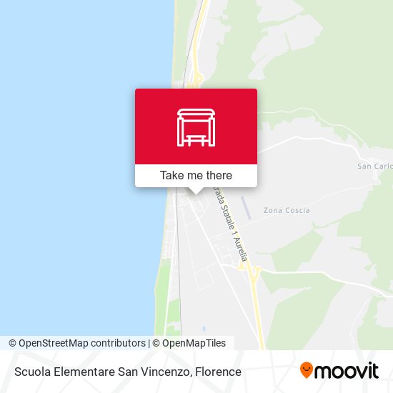 Scuola Elementare San Vincenzo map
