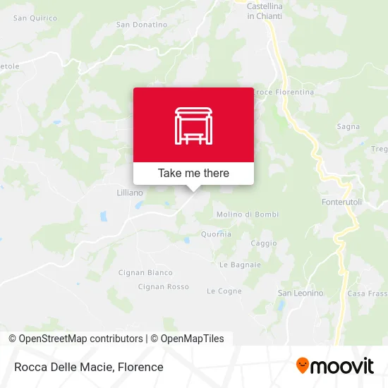 Rocca Delle Macie map