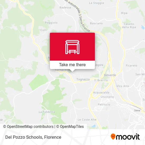 Del Pozzo Schools map