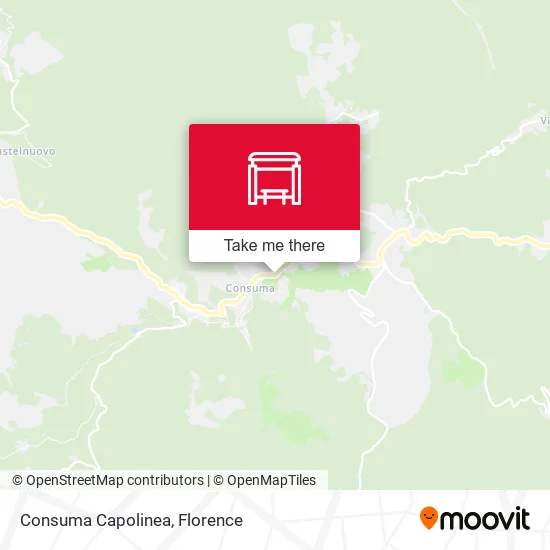 Consuma Capolinea map