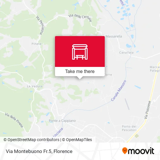 Via Montebuono Fr.5 map