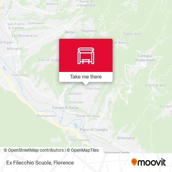 Ex Filecchio Scuole map