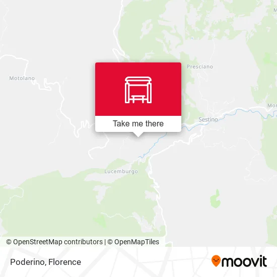 Poderino map
