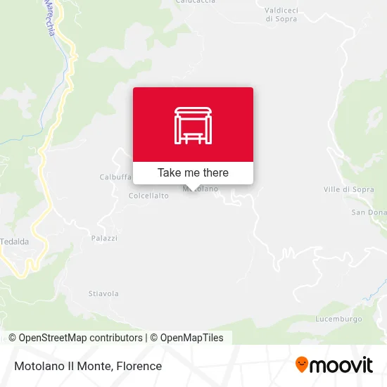 Motolano Il Monte map