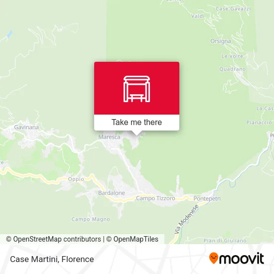 Case Martini map