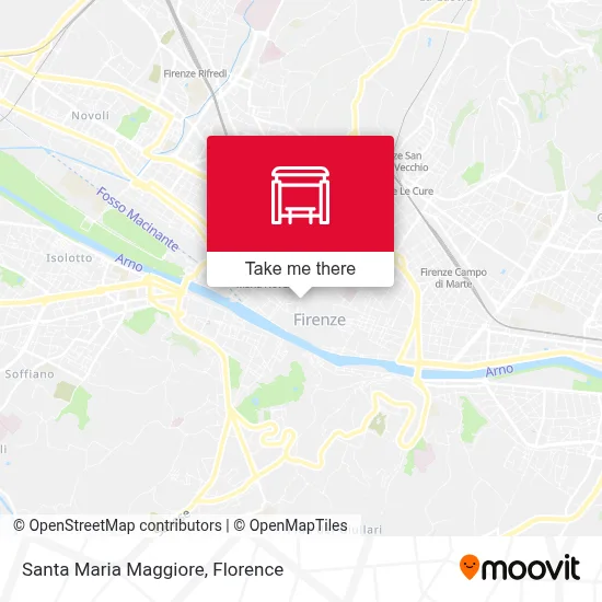 Santa Maria Maggiore map