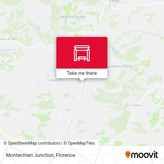 Montechiari Junction map
