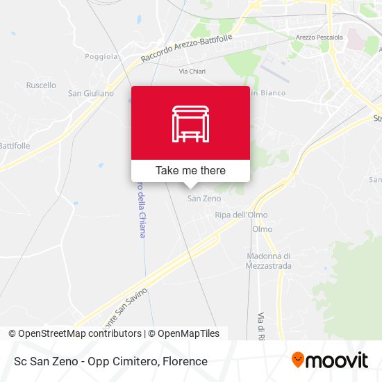Sc San Zeno - Opp Cimitero map