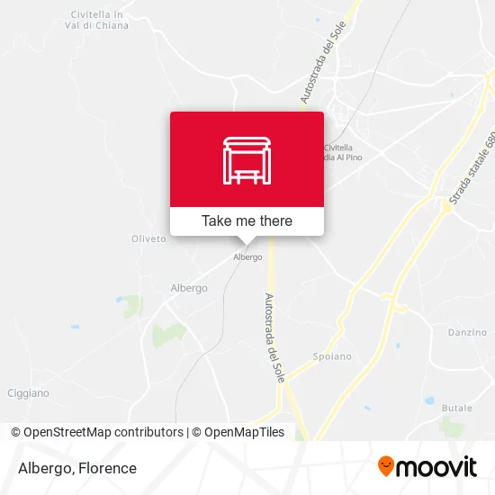 Albergo map