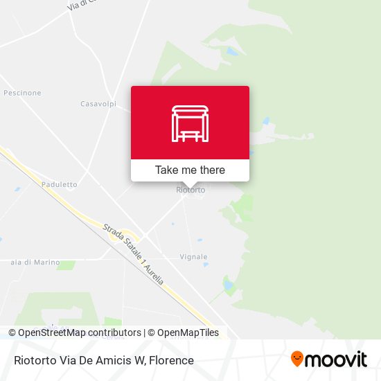 Riotorto Via De Amicis W map